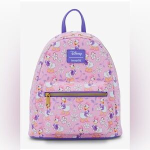 SOLD ❌❌❌Loungefly Disney Daisy Duck Flower Mini Backpack